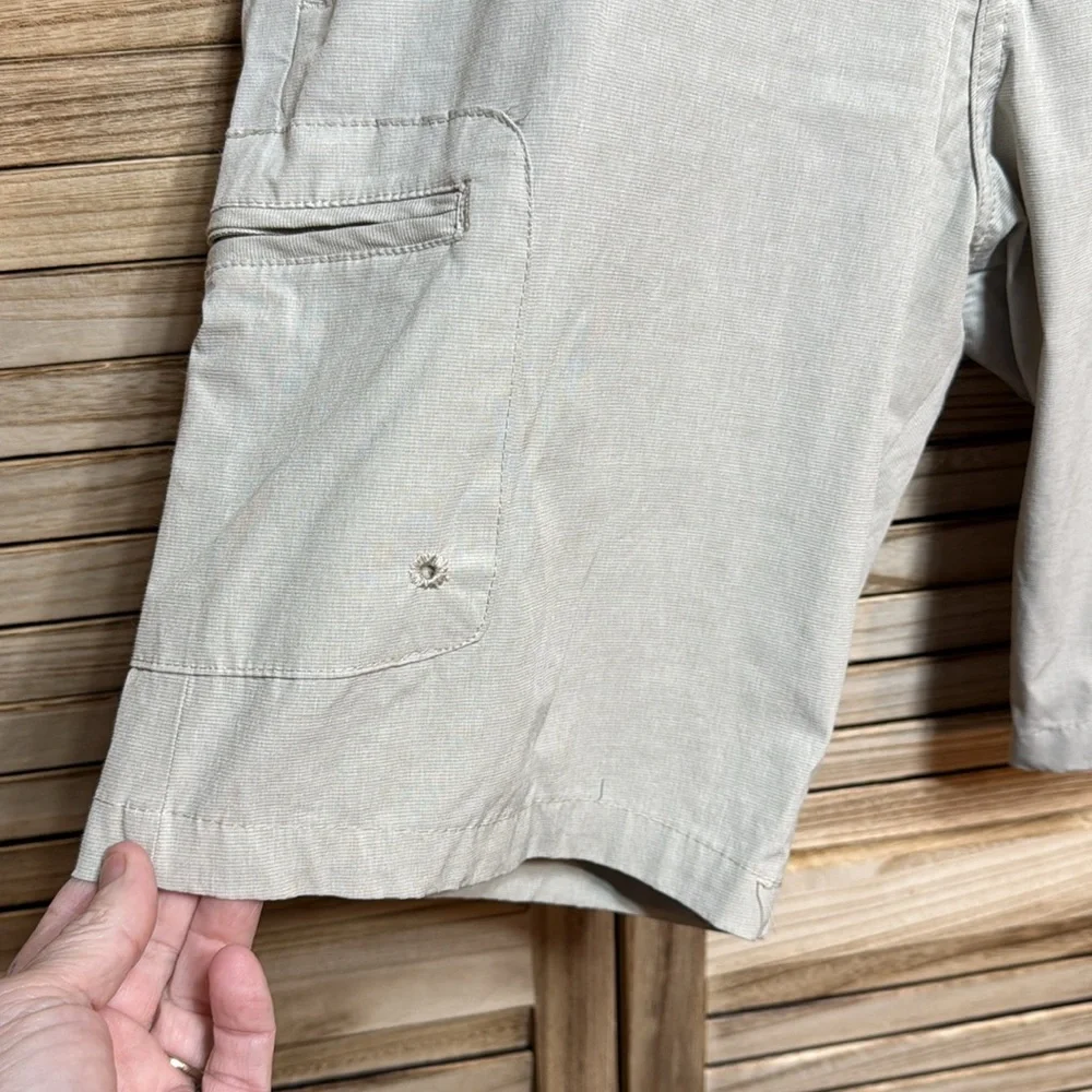 Burnside Light Tan Cargo Shorts for Men's Size 32